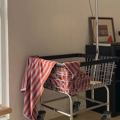 Colourful Checkerboard & Stripe Towels | Bowlift