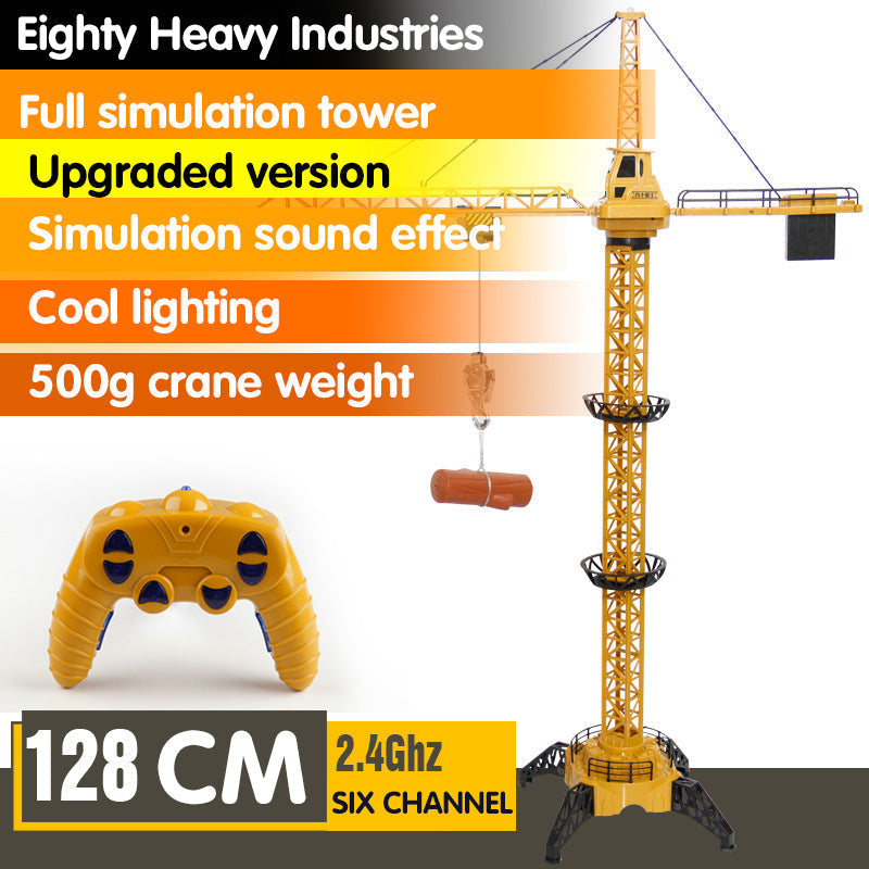 Skanto | Remote Control Rotating Kids Toy Construction Crane