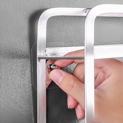 10 Pieces Heavy-Duty Punch-Free Transparent Adhesive Hooks