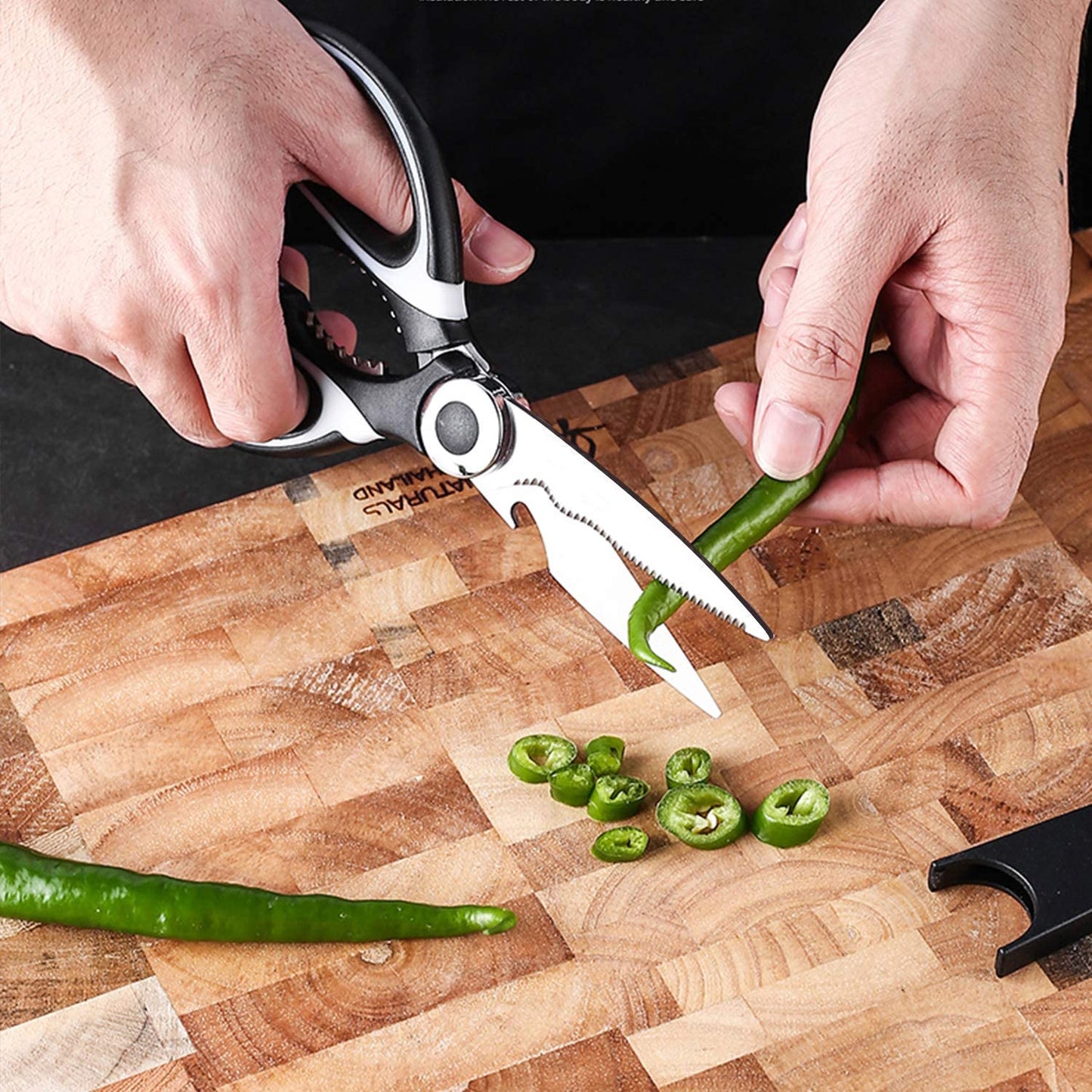 BowLift | Multipurpose Kitchen Scissor with Bottle Opener