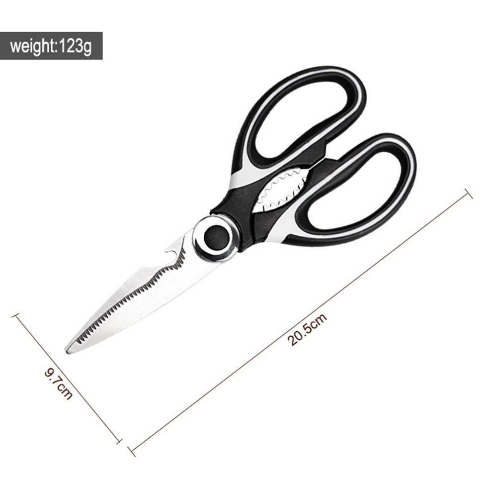 BowLift | Multipurpose Kitchen Scissor with Bottle Opener