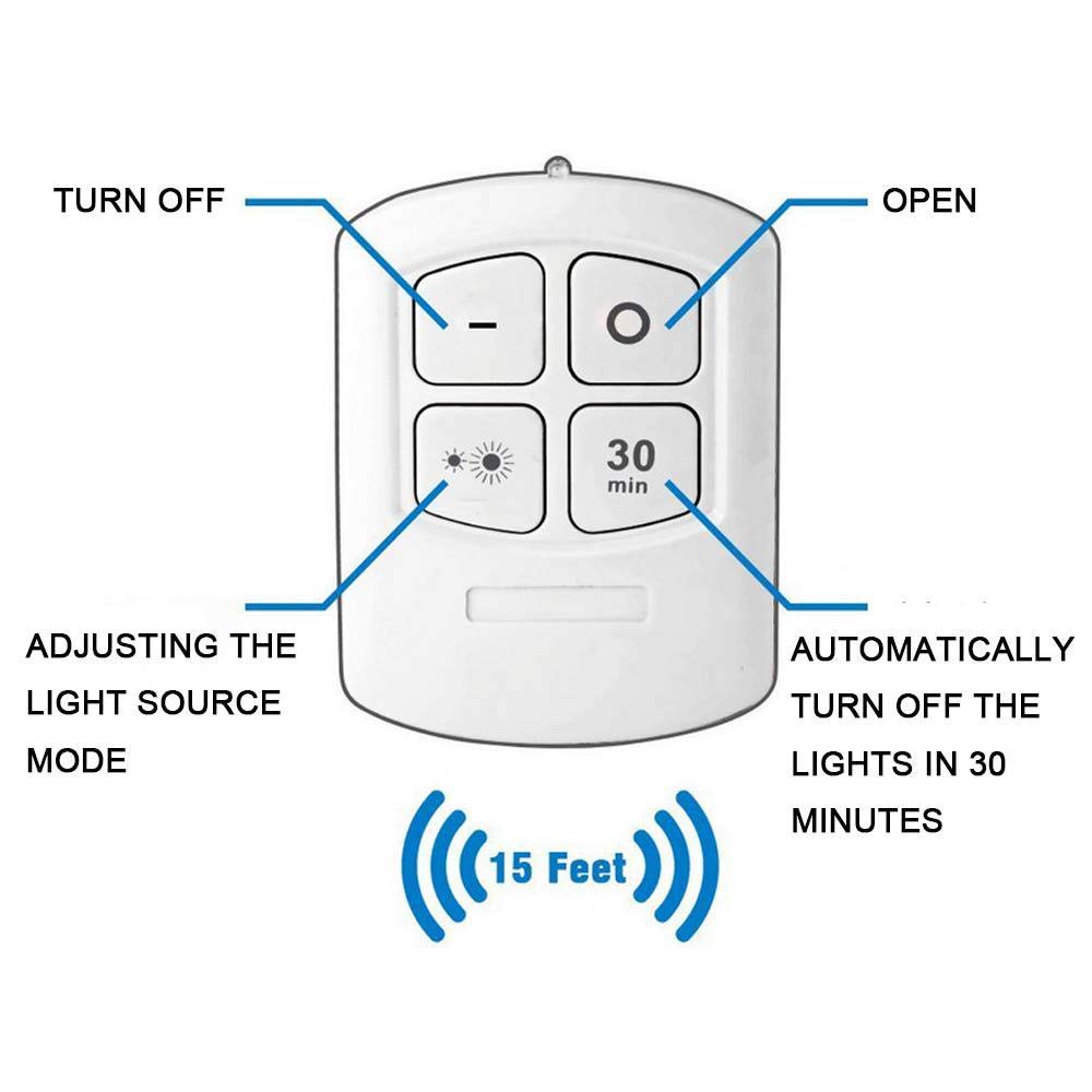 Remote Control Mini Cabinet Dimmable Night Light | Kalsten