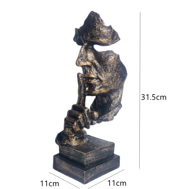 Frendorf | Nordic Abstract Unique Thinker Figurine Home Decor
