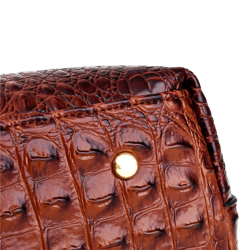 Sandsberg Leather Crocodile Bag – with handmade details