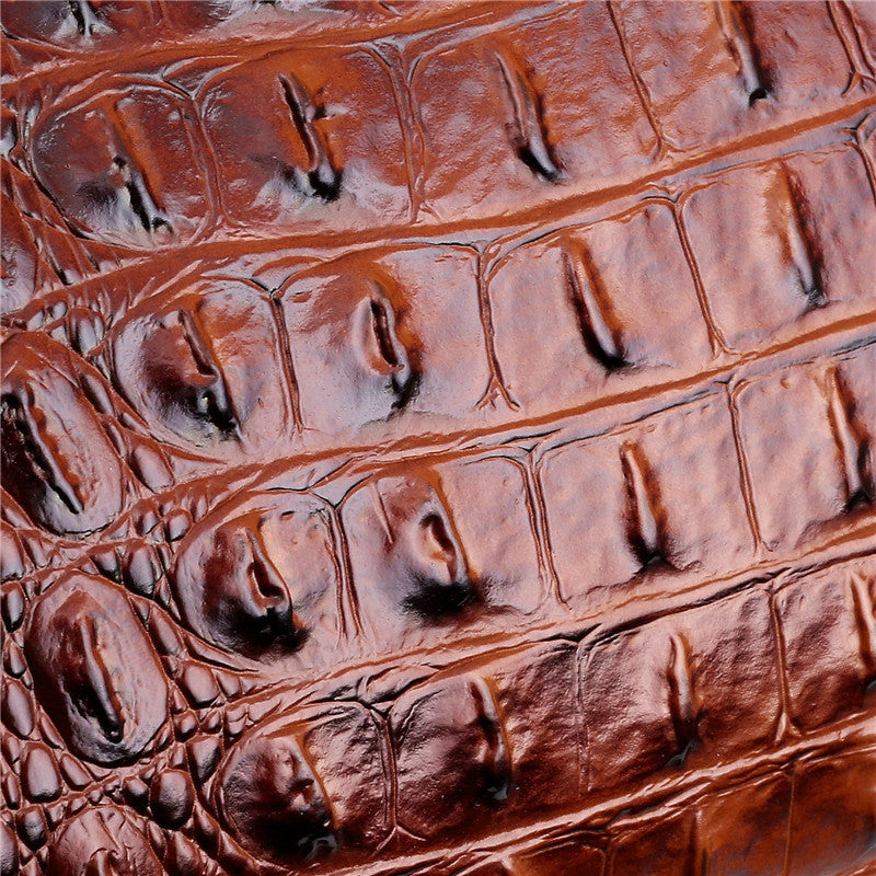 Sandsberg Leather Crocodile Bag – with handmade details