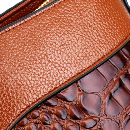 Skanto | Leather Crocodile Bag – with handmade details