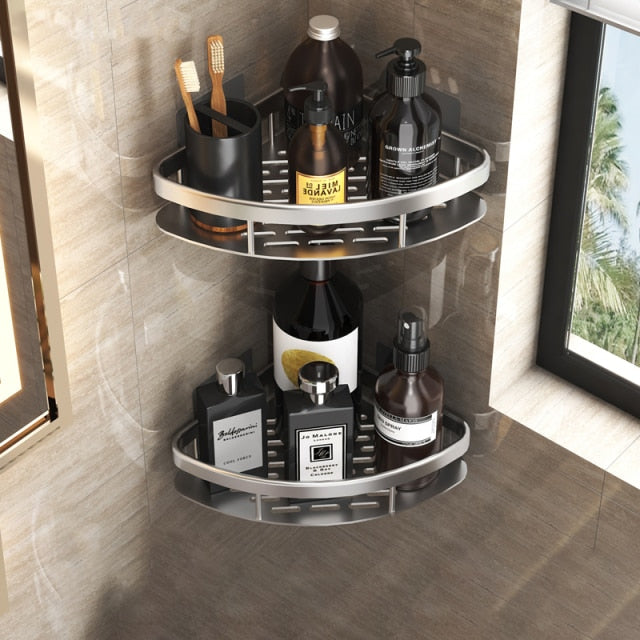 Metal Suction Cup Bath Stand