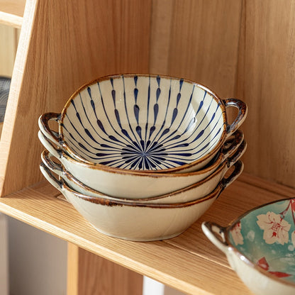 Skanto | Flora Ceramic Pasta Bowls