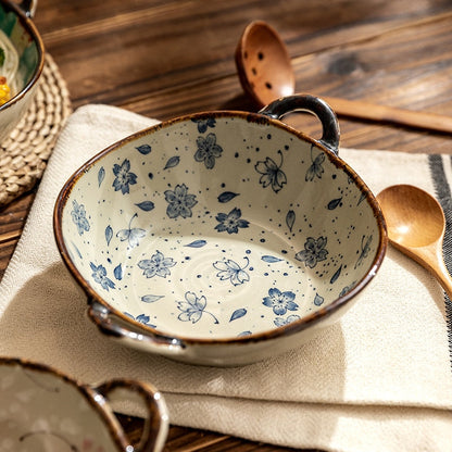 Skanto | Flora Ceramic Pasta Bowls