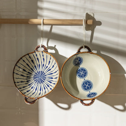 Skanto | Flora Ceramic Pasta Bowls