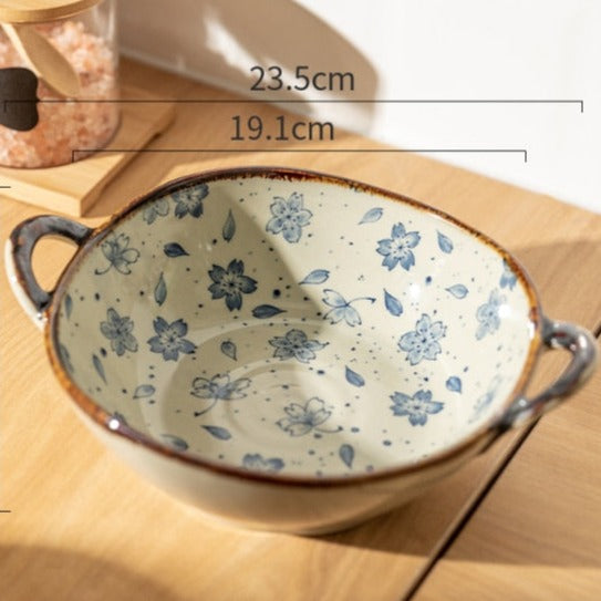 Skanto | Flora Ceramic Pasta Bowls