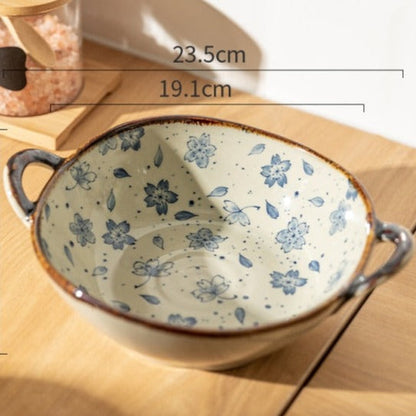 Skanto | Flora Ceramic Pasta Bowls