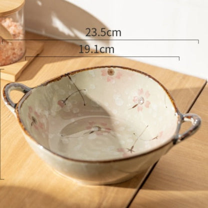 Skanto | Flora Ceramic Pasta Bowls