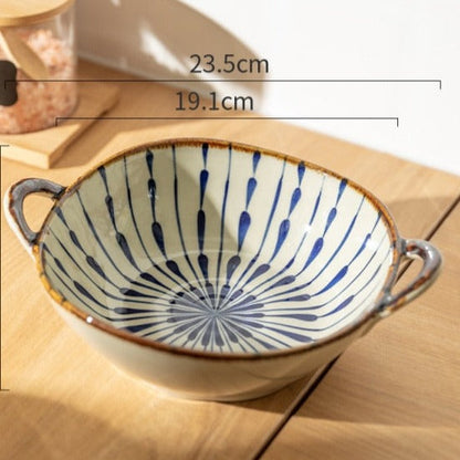 Skanto | Flora Ceramic Pasta Bowls