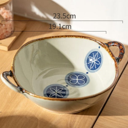 Skanto | Flora Ceramic Pasta Bowls