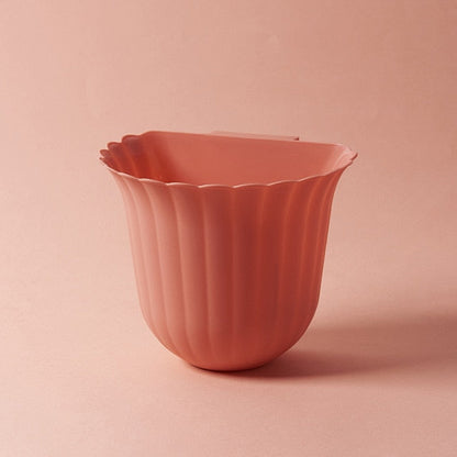 Nordic Flower Shape Hanging Trash Can | Bowlift