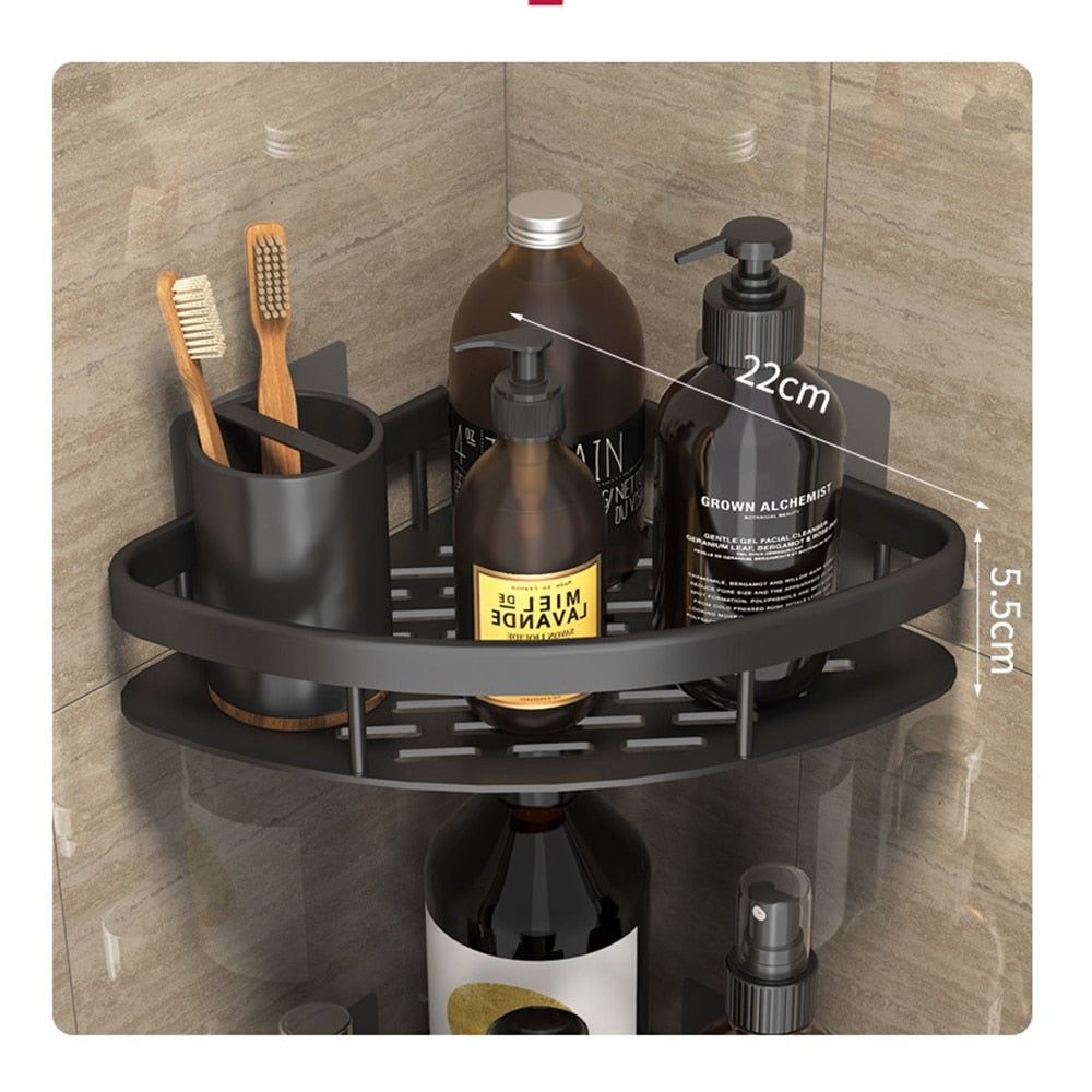 Metal Suction Cup Bath Stand