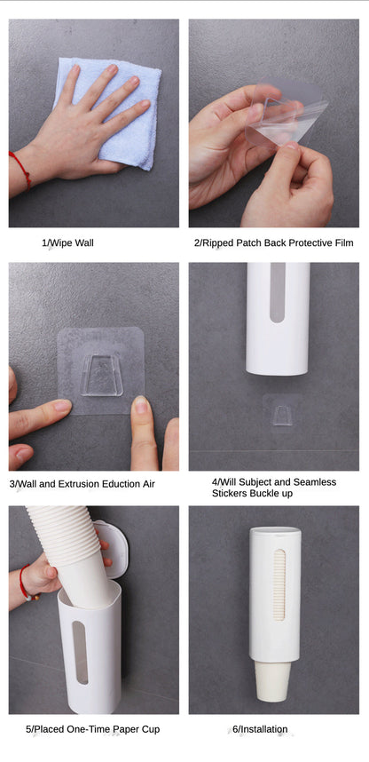 BowLift | Wall Mounted Automatic Paper Cup Dispenser