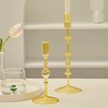 Slim Glass Candleholder | Bowlift