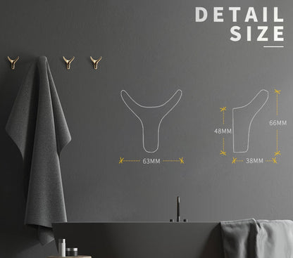 Nordic Bull Head Wall Hooks | Bowlift