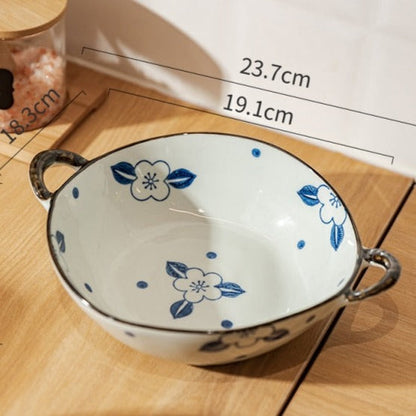 Skanto | Flora Ceramic Pasta Bowls
