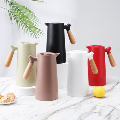 Elegant Minimal Matte Teapot Thermos | Skanto
