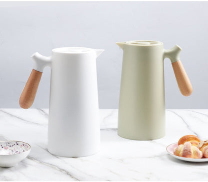Elegant Minimal Matte Teapot Thermos | Skanto