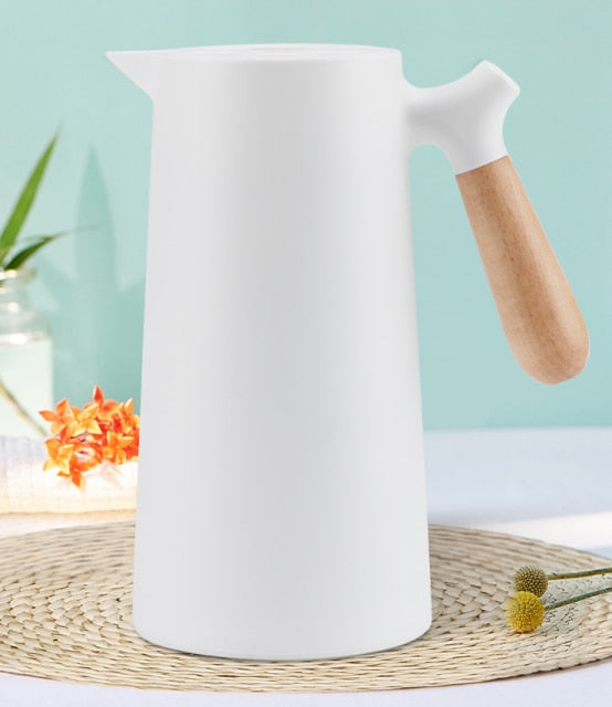 Elegant Minimal Matte Teapot Thermos | Skanto