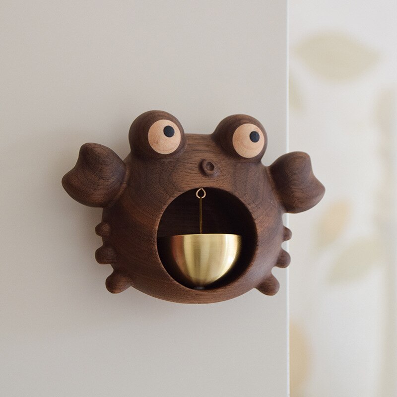 Solid Wood Cute Hanging Door Bell | Bowlift