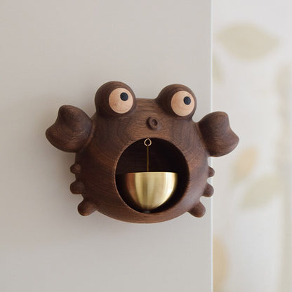 Solid Wood Cute Hanging Door Bell | Bowlift