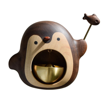 Solid Wood Cute Hanging Door Bell | Bowlift