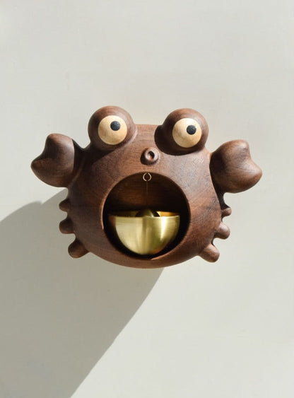 Solid Wood Cute Hanging Door Bell | Bowlift