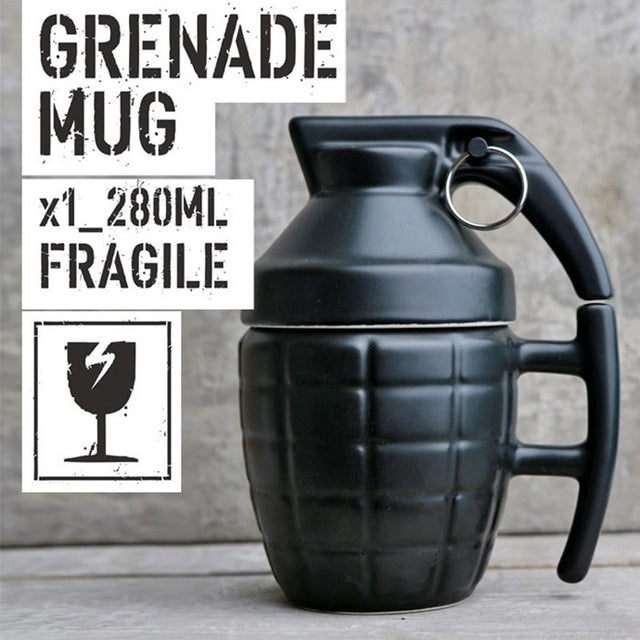 Grenade Ceramic Mugs | Brehn