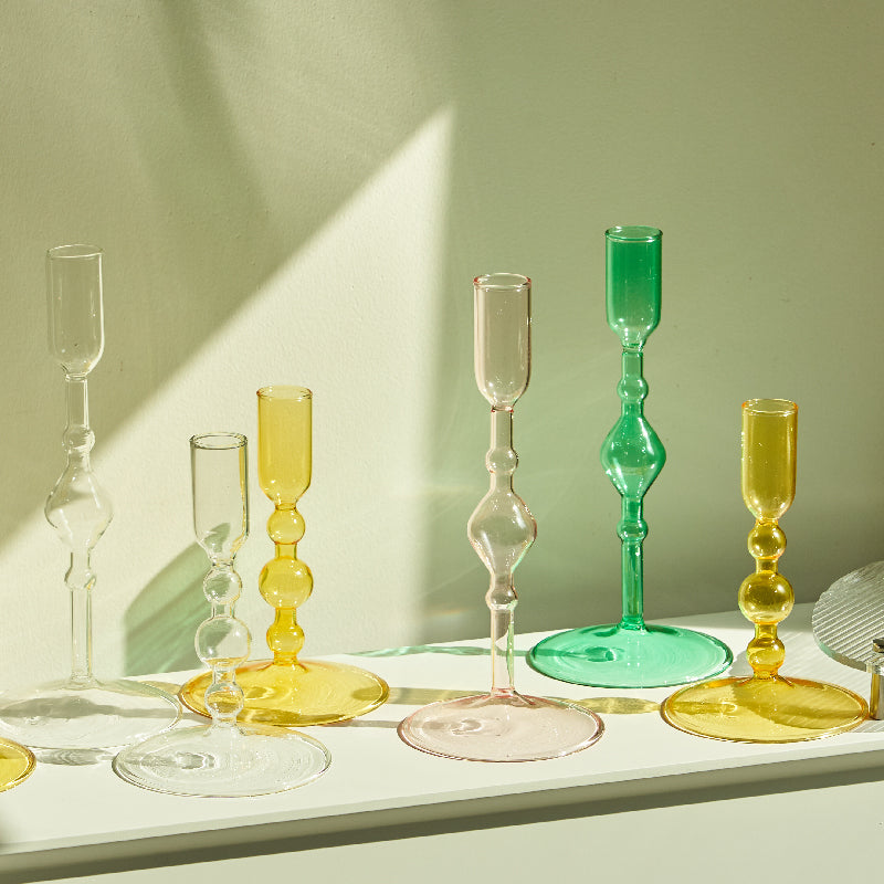 Slim Glass Candleholder | Bowlift