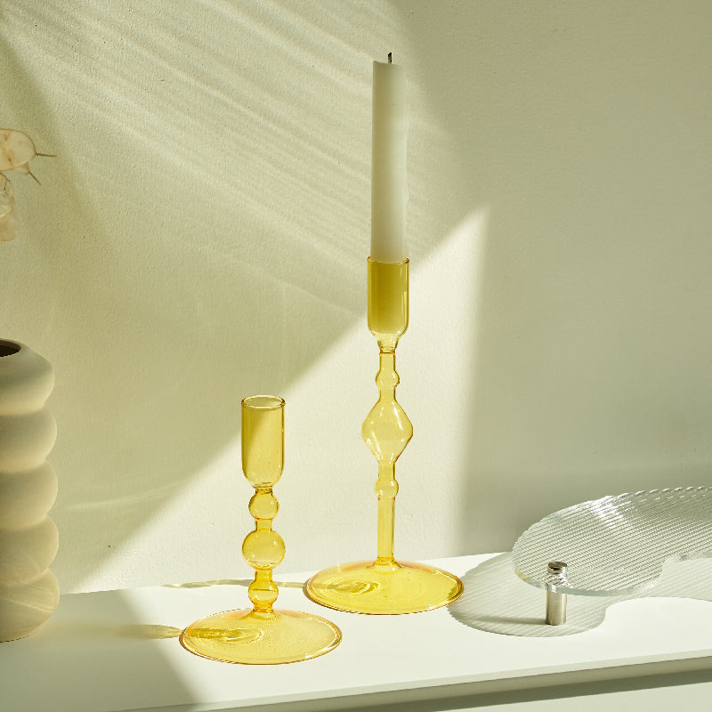 Slim Glass Candleholder | Bowlift