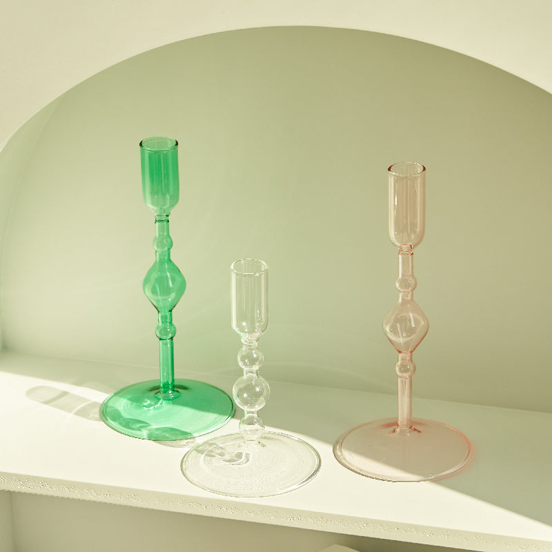 Slim Glass Candleholder | Bowlift