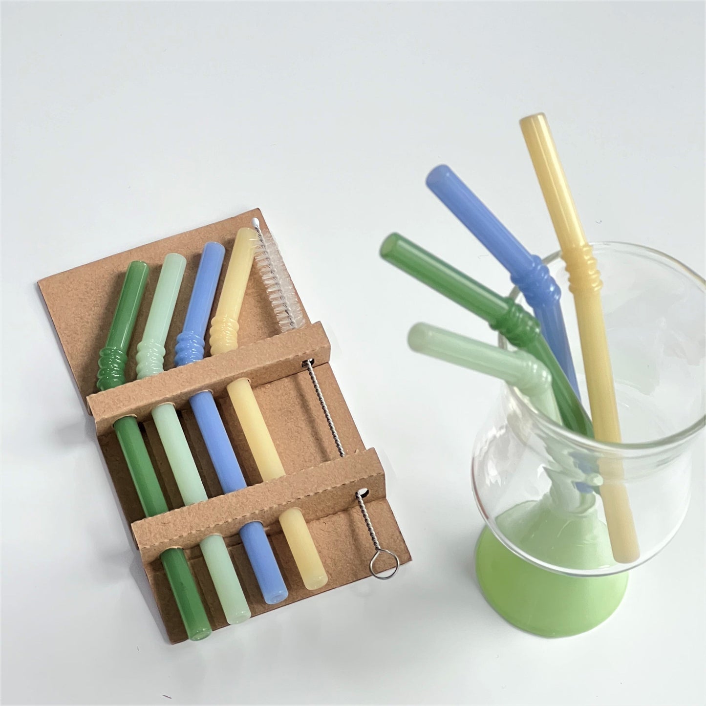 BowLift | Glass straw - Set of 4