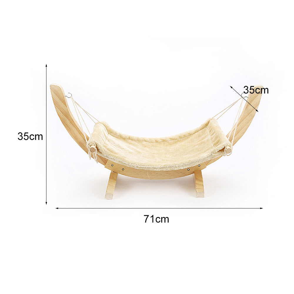 BowLift | Fashion Wood Cat Hammock