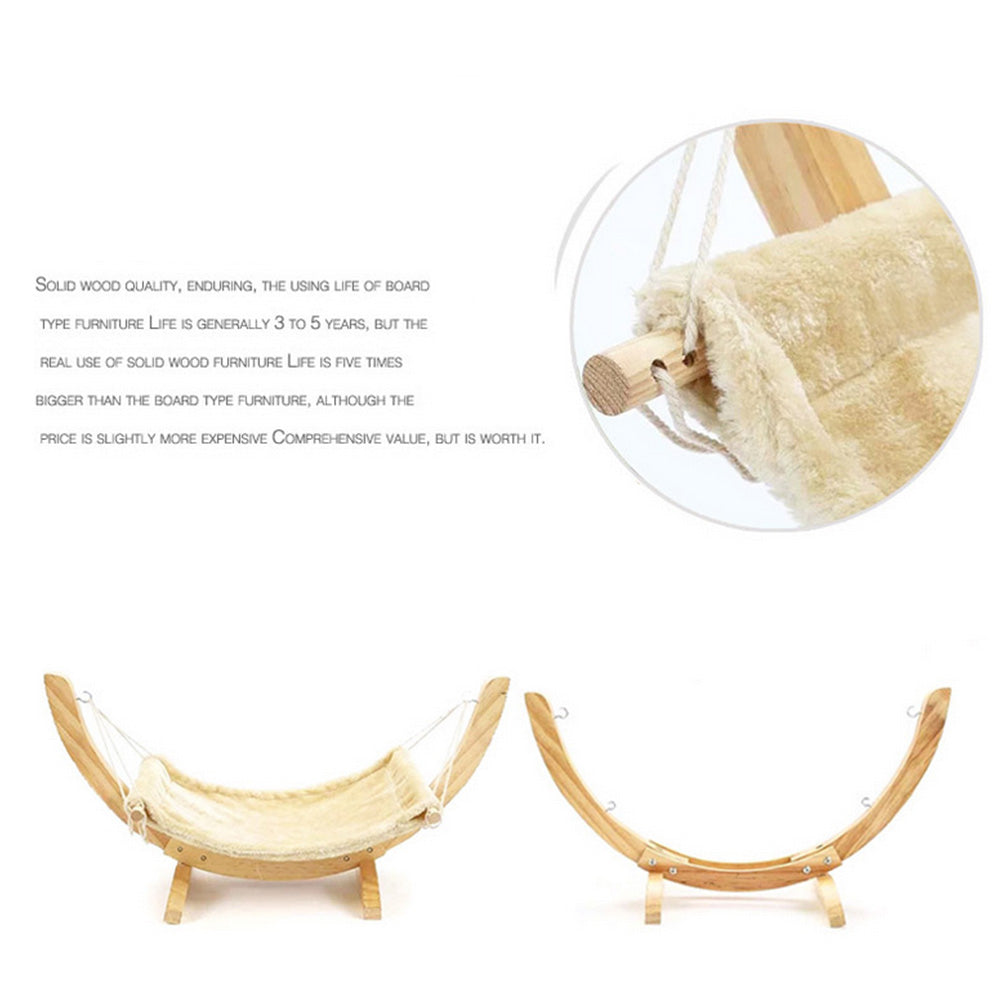 BowLift | Fashion Wood Cat Hammock