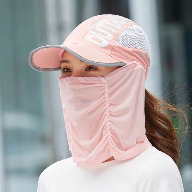 Anti-Ultraviolet Outdoor Breathable Summer Mask Hat | Brehn