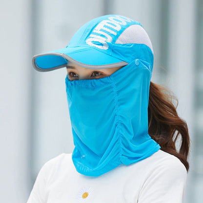 Anti-Ultraviolet Outdoor Breathable Summer Mask Hat | Kalsten