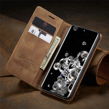Brehn | Wallet Case for Samsung Galaxy A14/A53/A54/A73/S20Ultra/S20Plus/S20/S21Ultra/S21Plus/S21/S21FE/S22Ultra/S22Plus/S22/S23Ultra/S23Plus/S23/S24Plus/S4- Flip Case