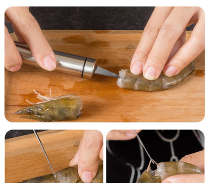 BowLift | Shrimp Cleaner Stainless Steel Cutter