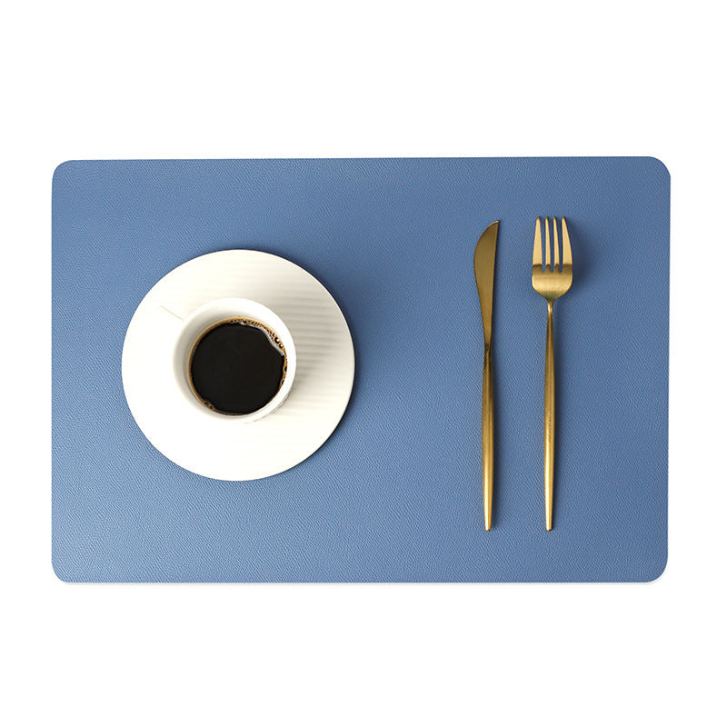 Skanto | Modern Rectangular Waterproof PU Leather Placemats