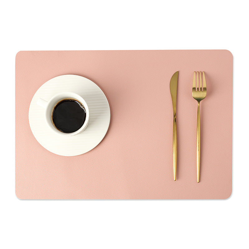 Skanto | Modern Rectangular Waterproof PU Leather Placemats