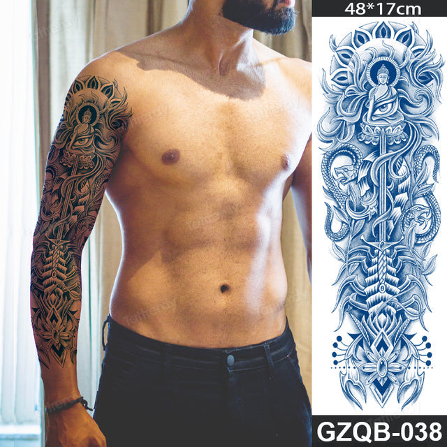 BowLift | Life Meaning Full Sleeve Semi-Permanent Tattoo