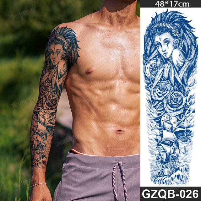 BowLift | Life Meaning Full Sleeve Semi-Permanent Tattoo