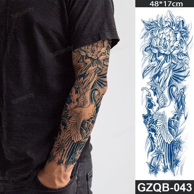 BowLift | Life Meaning Full Sleeve Semi-Permanent Tattoo