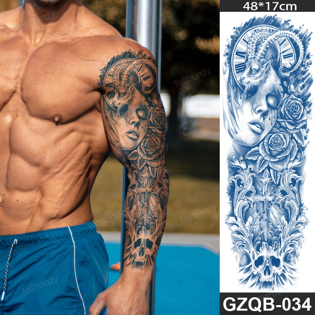 BowLift | Life Meaning Full Sleeve Semi-Permanent Tattoo