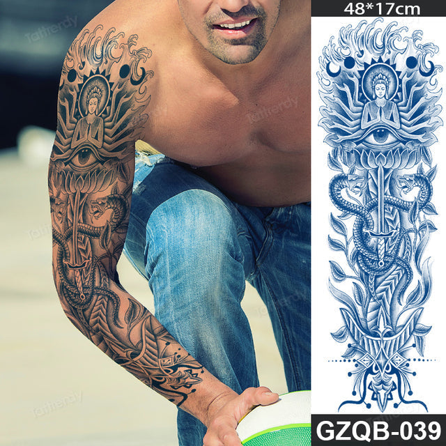 BowLift | Life Meaning Full Sleeve Semi-Permanent Tattoo